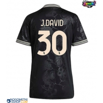 Ženski Nogometni dresi Juventus Jonathan David #30 Tretji 2025-26 Kratek Rokav